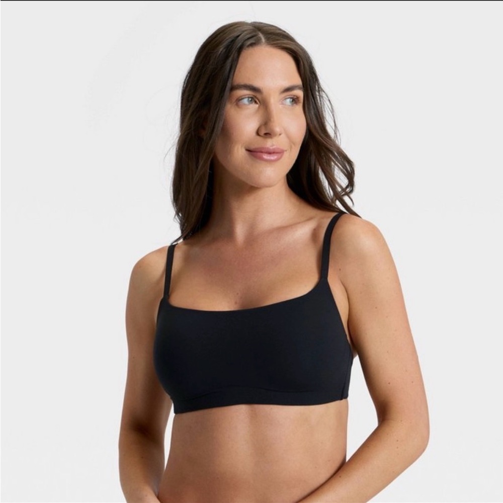 Women’s Luxury Collection Luxe Stretch Lightly Lined Scoop Bralette - Auden